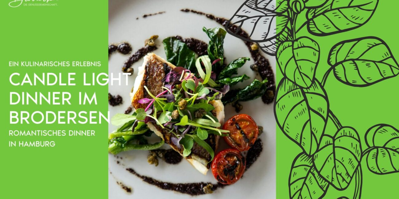 Romantisches Dinner in Hamburg