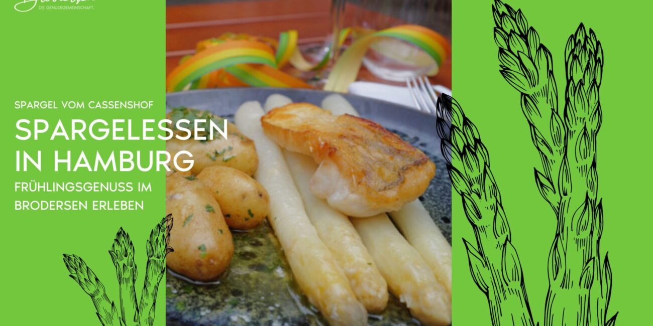 Spargelessen in Hamburg