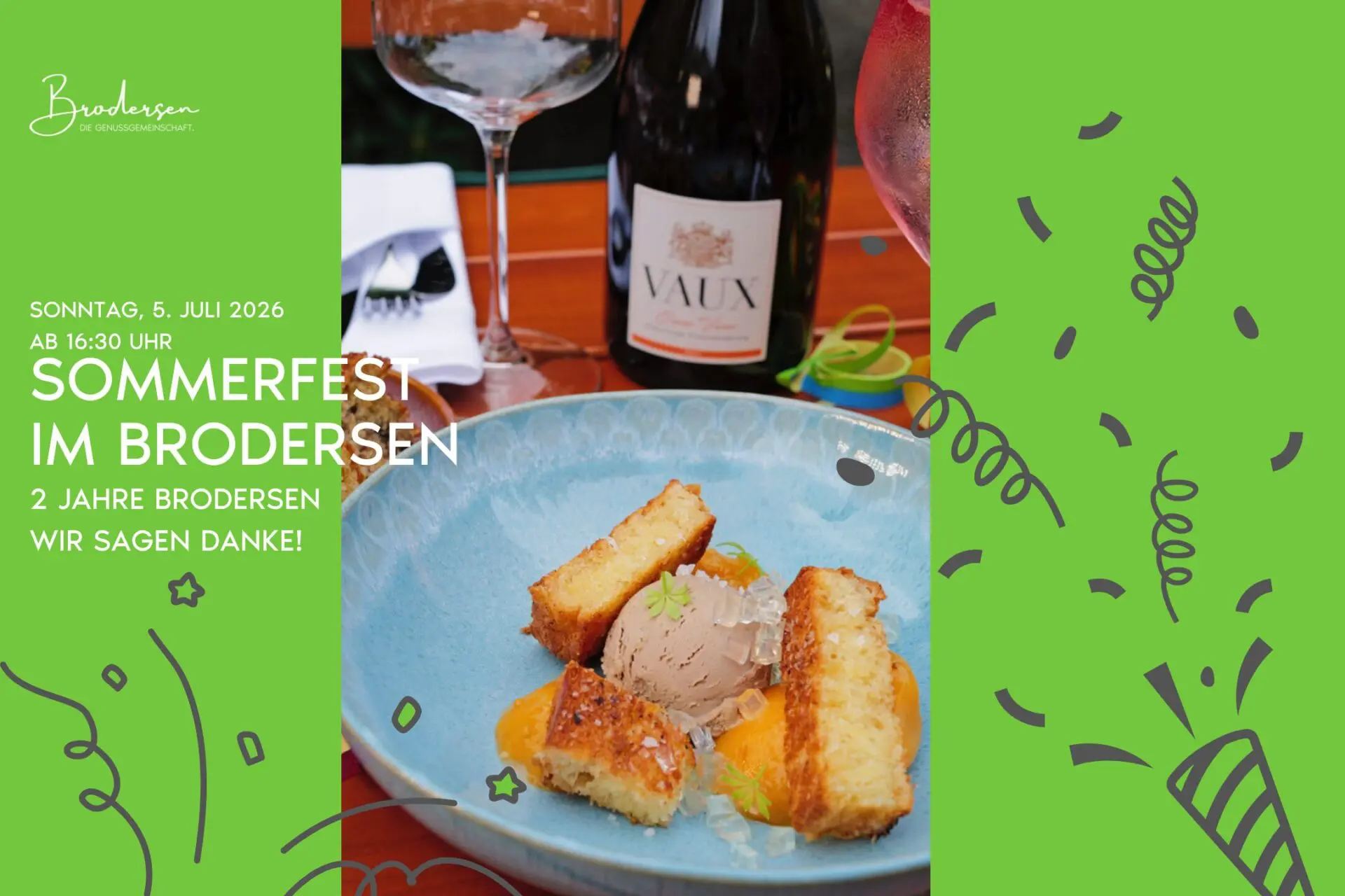 2. Geburtstag: Das Brodersen Sommerfest in Hamburg