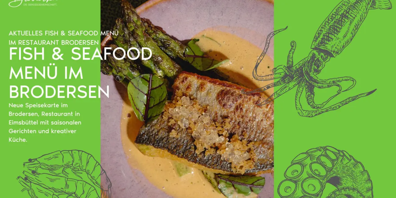Restaurant in Eimsbüttel Fish & Seafood Menü im Brodersen Eimsbüttel