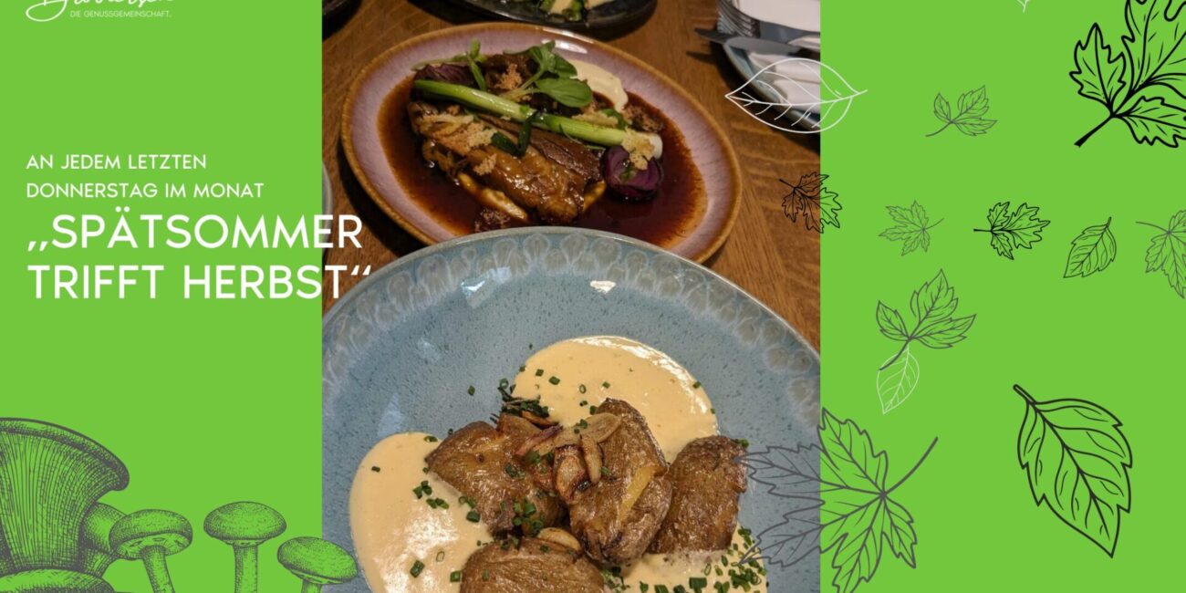 Hamburger Restaurant Brodersen: 4 Gänge, 1 Thema im September