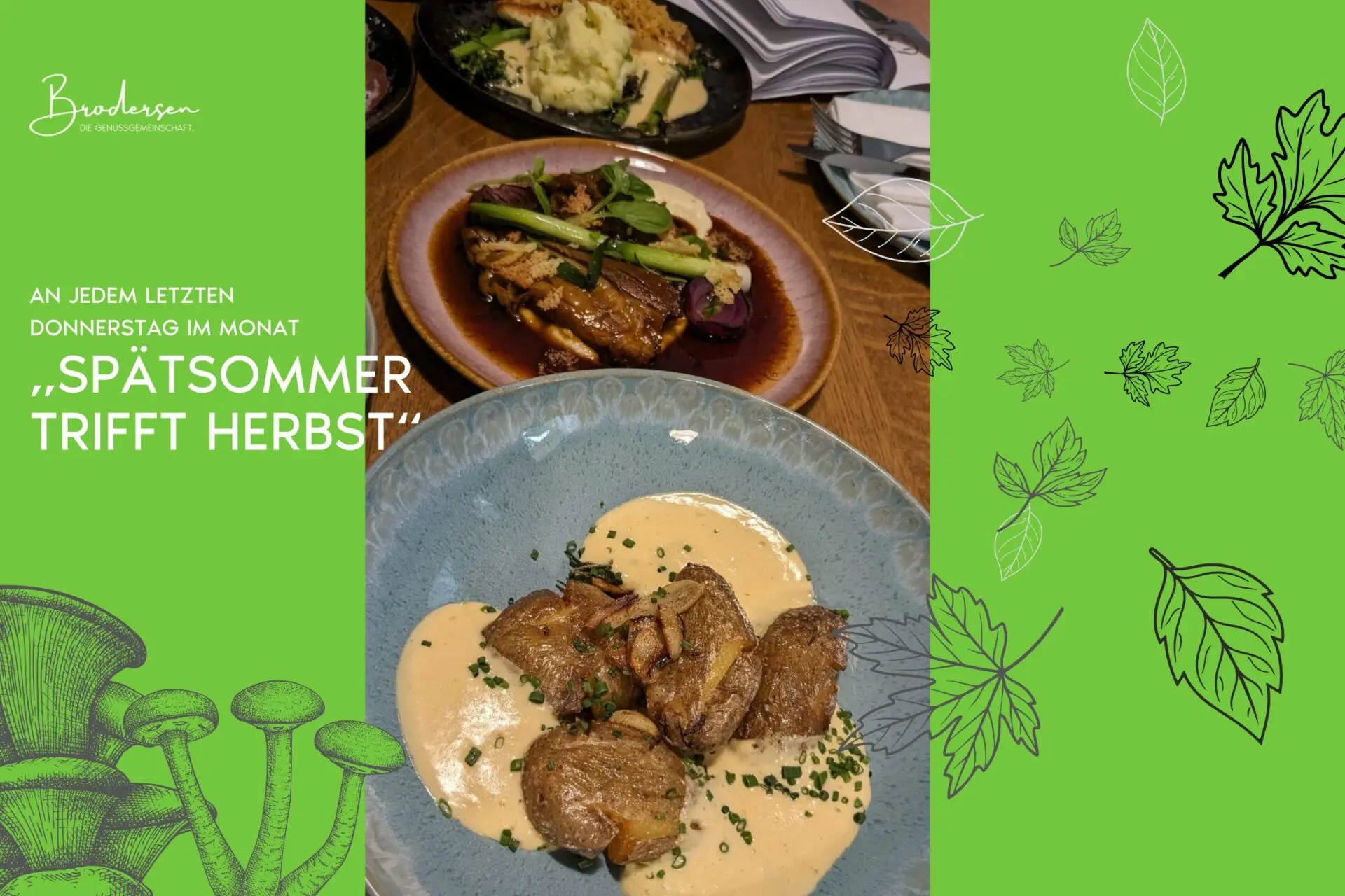 Hamburger Restaurant Brodersen: 4 Gänge, 1 Thema im September